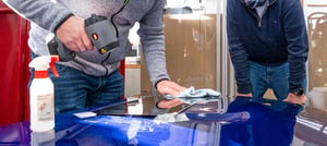 Laborversuche Automatisches Finish