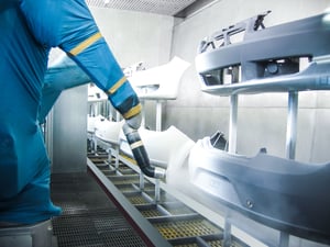 Kunststoff Lackieranlage