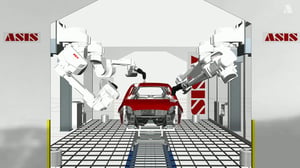 Simulation Lackieranlage