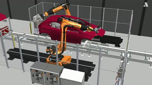Simulation Automatisches Finish